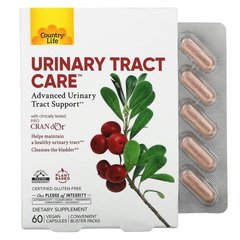 Country Life Urinary tract CARE 60 веганських капсул