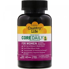 Country Life Мультивітаміни для жінок Кор Дейлі 160 таблеток
