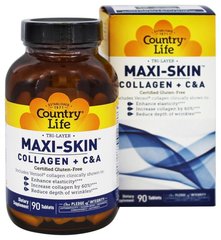 Country Life MAXI SKIN collagen 90 таблеток