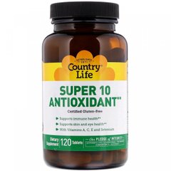 Country Life Супер 10 антиоксидант 120 таблеток