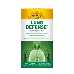 Country Life Lung defence / Защита легких 60 веганских капсул