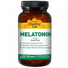 Country Life Мелатонін 3 мг 90 таблеток
